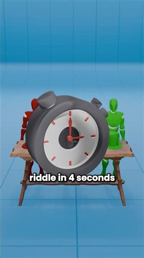 Can you solve this riddle in 4 seconds? #shorts