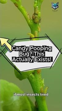 Candy Pooping Bug This Actually Exists!