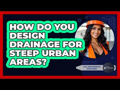 How Do You Design Drainage For Steep Urban Areas? - Civil Engineering Explained