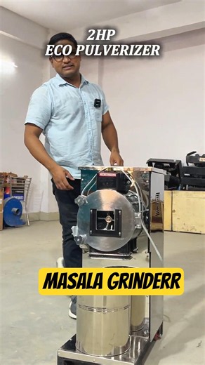 2 HP heavy duty pulverizer machine by Bharti home products 20 kg per hour production
