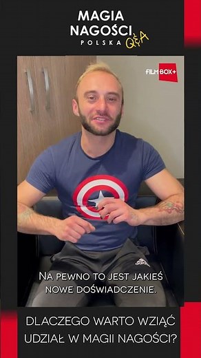 Poznaj bliżej KRZYSZTOFA, uczestnika Magii Nagości. Polska 🔥