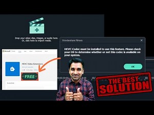 HEVC Codec Must be Installed to Use This Feature | HEVC Video Extension | Free Hevc Codec Windows 11