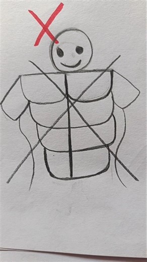 Male torso drawing#drawing#art#sketch