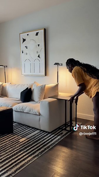 I’ve been searching for a functional table and I found the perfect one. This c shape table is chic, fuctional and its from amazon. @Amazon Home I must admit this is my favorite amazon find to date! . . . #amazonhomefinds #amazondecor #amazonfurniturefinds #amazonhomemusthaves #homedecor