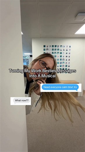 Based on a true story. Moral of the story? Check the account before you comment 💀 AI Song Musical Office Prank Turning messages into a musical