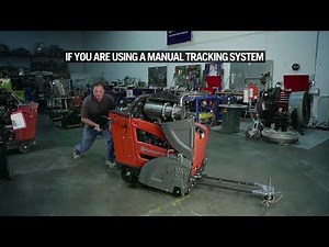 How to adjust the manual tracker on your Husqvarna FS 5000 and FS 7000 D/DL