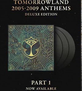 Now Available: Tomorrowland 2005-2009 Anthems, the deluxe edition. Take a trip down memory lane with this limited-edition vinyl compilation and a selection of the most iconic tracks that catapults you back in time to where it all started. Discover this true collector’s item and the first part of an exclusive trilogy on store.tomorrowland.com | Tomorrowland