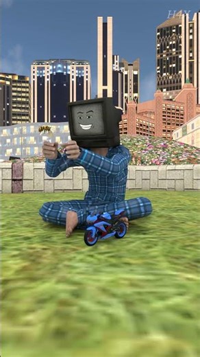 ¡La abeja se ha subido a la motocicleta!