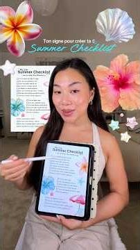 Activité à faire cet été pour moins scroller sur son tel 🌺🌴#summerchecklist #bucketlist #scrolling