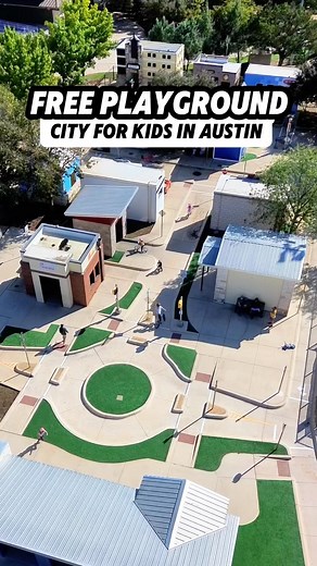 We found one of the coolest playgrounds for kids. This place has everything you can think of including a giant city for kids. It is called fun for all abilities park located near Austin, Texas. ￼ | The Texas Club