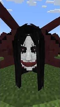 spider lady is scary #minecraft