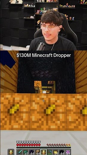 Minecraft Dropper for an Elytra