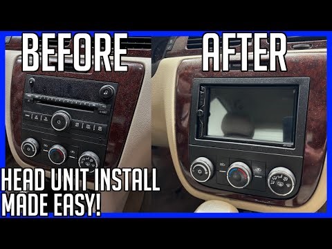 How to Install a Radio Head Unit Chevrolet Impala 2006-2016
