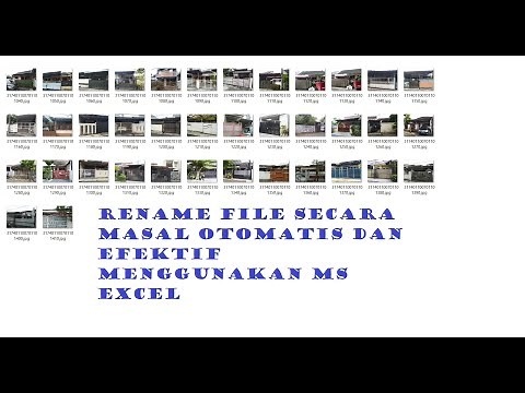 RENAME FILE OTOMATIS MUDAH DAN EFEKTIF DENGAN EXCEL
