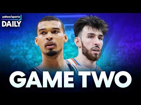 HUGE Western Conference Finals Game 2: Wemby's Spurs vs Chet, SGA & OKC | Yahoo Sports Daily LIVE! 🔴