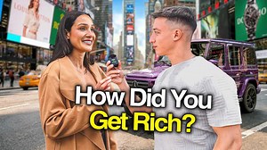 Asking millionaires how they got rich! (New York)