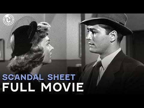 Scandal Sheet | 1952 Full Movie | CineStream