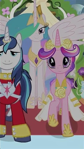 A Royal Pony Wedding👑💕 #MyLittlePony #MLP #Shorts #unicorn #mlpg4 #wedding #mlpfim #twilightsparkle