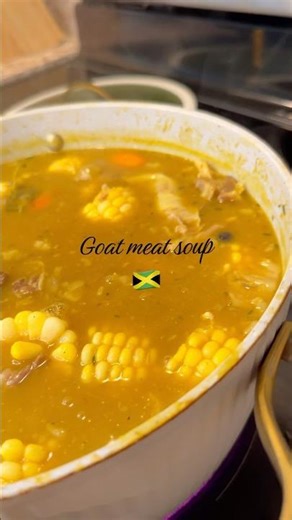 Goat meat soup. #jamaicanfood #goatsoup #jamaica #caribbean #caribbeanfood #cooking #dominicana