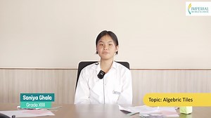 Watch our 8th Grader, Soniya Ghale explain the concept of Factorization with Algebraic Tiles. #factorization #AlgebricTiles #IWS #iwseducationalvideo #MathematicsAtIWS #ImperialWorldSchool | Imperial World School
