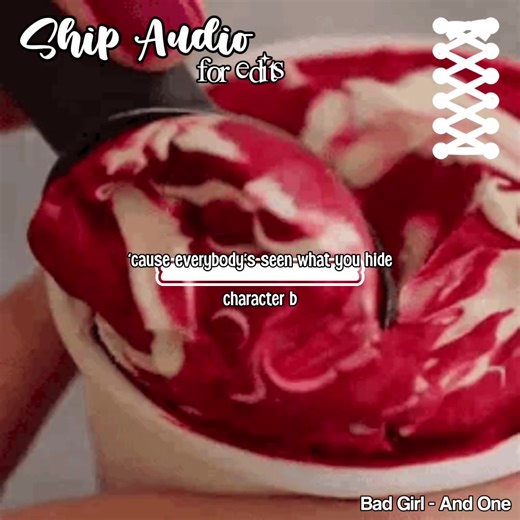 bad girl ⟡ and one ⌇ #shipeditaudio #shipaudio #editaudio #shipedit #gifedit