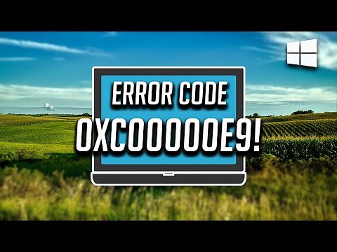 Windows 10 Error 0xc00000e9 - How To Fix [Solution]