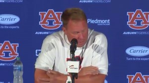 24K views · 215 reactions | Hugh Freeze asked about Jarquez Hunter’s availability vs Cal on Saturday.  Auburn Athletics #WarEagle | The Next Round | Facebook