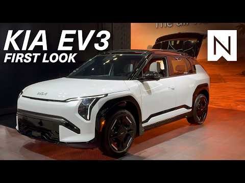 Kia EV3 First Look: Range, Charging, Size Breakdown