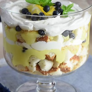 75K views · 309 reactions | Easy Lemon Trifle! RECIPE HERE: https://bellyfull.net/lemon-trifle-recipe/ This Lemon Trifle recipe is sweet, tart, light, and wonderful! | Belly Full | Facebook