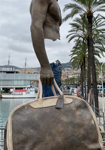 Feeling Seen: The Hugo Statue in Genoa, Italy