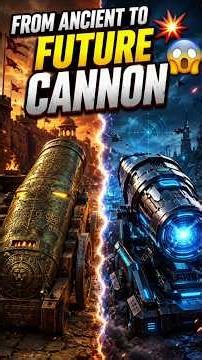 ANCIENT TO FUTURE! 💥 Cannon Evolution Explained 😱 #youtubeshorts #shortsfeed #shorts #viral