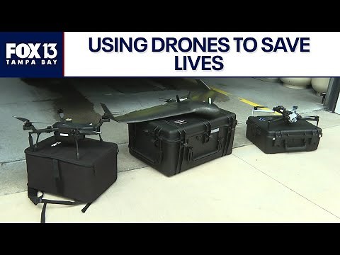 Florida first responders using drones to save lives