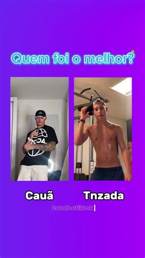 CLIQUE AQUI 👉 @batalhatiktok 👈 ___________________________________ . Que aparecer no próximo vídeo? me chama na DM, pra gente fechar uma parceria! 🤝🏼📧 . 🫂 1: @Cauã Martins 🫂 2: @Tn . . . . Danças Que Viralizaram No TikTok, desafio de dança, dancinhas tiktok brasileiras, dancinhas no TikTok, Danças Novas Em Alta, danças atualizadas, fyp tiktok trend, dança em alta, passos de dança para coreografia, tutorial da dança, nova dancinha, danças brasileiras . tiktok danças, dancinha do tiktok, Da