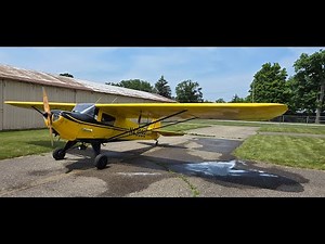 1946 Taylorcraft BC-12D. First Start in several years.