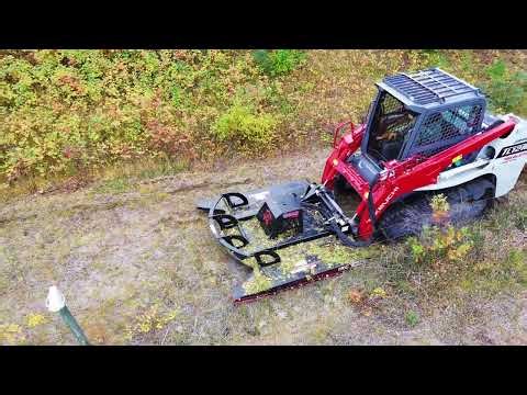 V60 Open Front Brush Cutter Review | From Grass to 8” Trees, This Virnig Attachment Does It All