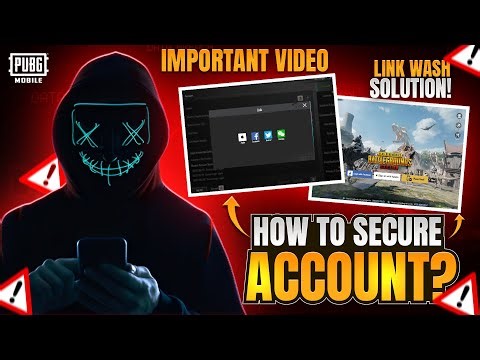 IMPORTANT ! Link Wash Solution | Secure￼￼ Your Account Now | How Recover Account |PUBGM