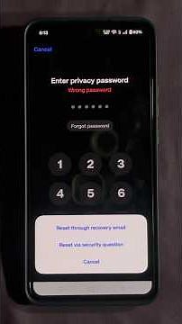 Learned to unlock privacy password | Forgot app lock privacy password, unlock new tips