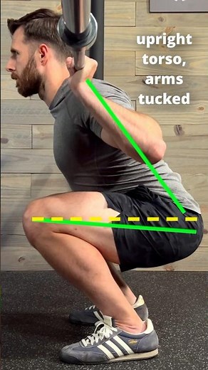 High Bar Squat Technique