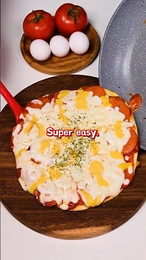 The Ultimate No-Oven One-Pan Tortilla Pepperoni Pizza! 🍕