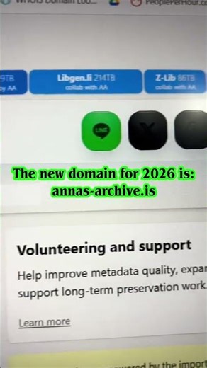 Anna's Archive is BACK – New Domain 2026 🔥