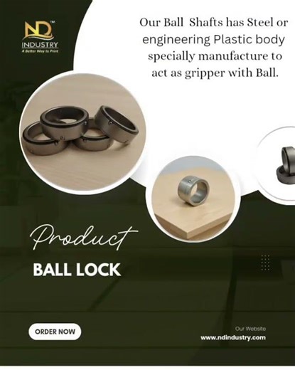 Ball Lock || Nd industry || #industrial #products #rotogravure #youtubeshorts