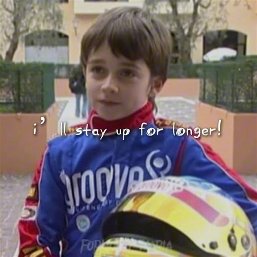 F1 drivers as kids