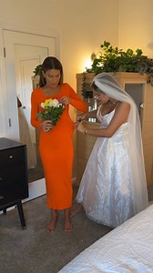 Bridezilla transforms bridesmaids dress 😱 A Bride cuts her bridesmaids dress moments before the wedding ceremony because the Bride believes it'll make the bridesmaid look better. The bridesmaid is upset because she thinks the Bride ruined her dress. Who was right? #bridetobe #bride #wedding #Bridezilla #bridesmaids | Jamie and Blake