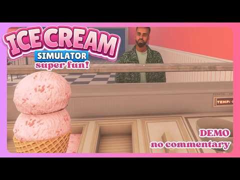 This Ice Cream Simulator really impressed me! (FULL DEMO)