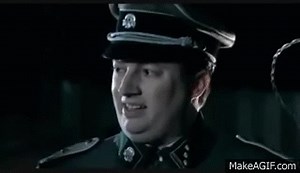 Mitchell and Webb: "Are we the baddies?" on Make a GIF