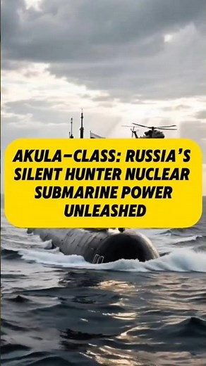 Akula class , Russia's silent Hunter nuclear submarine power unleashed
