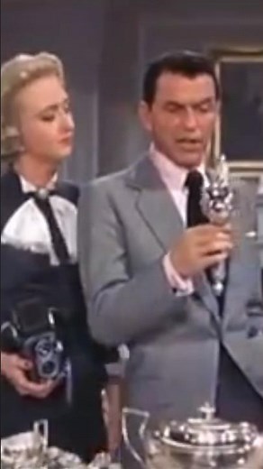 Who wants to be a millionaire? Frank Sinatra and Celeste Holm performing in ‘High Society’ 💵