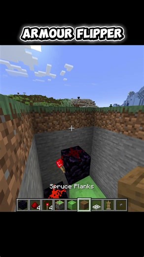 ARMOUR FLIPPER #minecraft