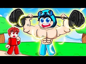 Spending $100,000 To Become The STRONGEST In Roblox With Crazy Fan Girl!