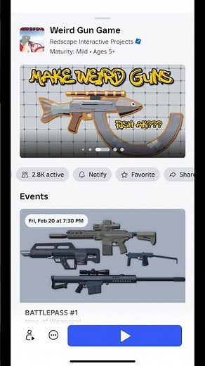 WEIRD GUN GAME | Craft the Most Ridiculous Weapons! 🔫🐟 #roblox